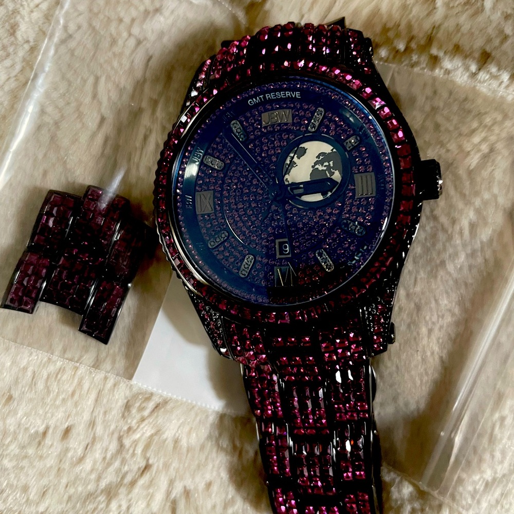 Authentic Limited Addition JBW Amethyst w/ Black Diamonds